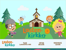 Tablet Screenshot of lastenkirkko.fi